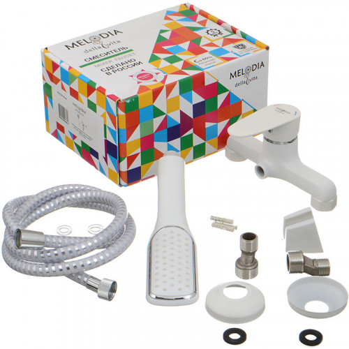 Смеситель для душа Melodia della vita Moderno MDV35150wt Белый