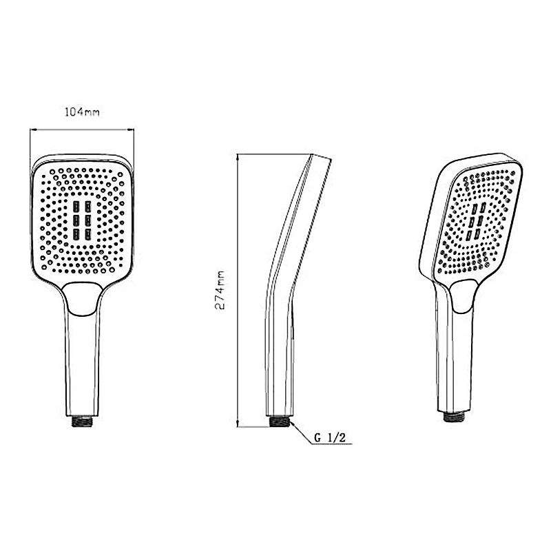 Душевая система Vincea VSFW-4211RBG цвет Брашированное золото