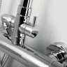 Душевая система WasserKRAFT A13302 с термостатом Хром латунь на стену