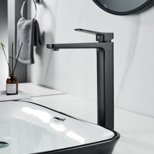 Смеситель для раковины Shevanik S9911H цвет Черный