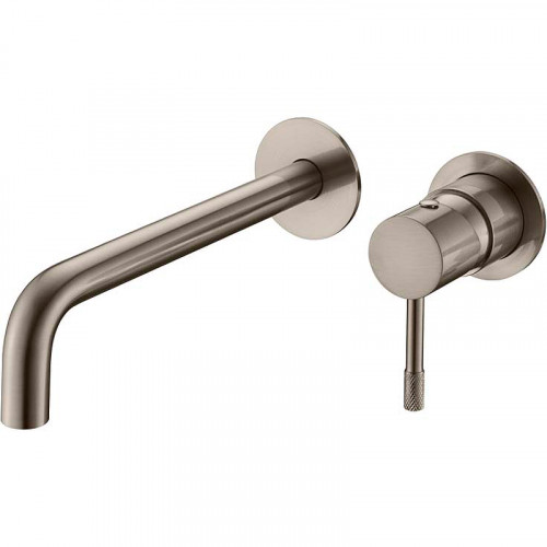 Смеситель для раковины Boheme Uno 465-NB Никель латунь встраиваемый