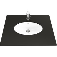 Раковина Creavit 58 TP205-00CB00E-0000 Белая фарфор встраиваемый
