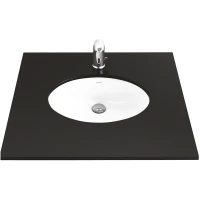 Раковина Creavit 58 TP205-00CB00E-0000 Белая фарфор встраиваемый