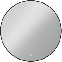 Зеркало Vincea 80 VLM-3DE800B с подсветкой Черное с сенсорным выключателем и диммером стекло