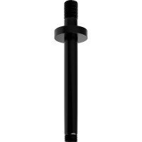 Кронштейн для верхнего душа WasserKRAFT Abens A151 Черный матовый латунь на потолок