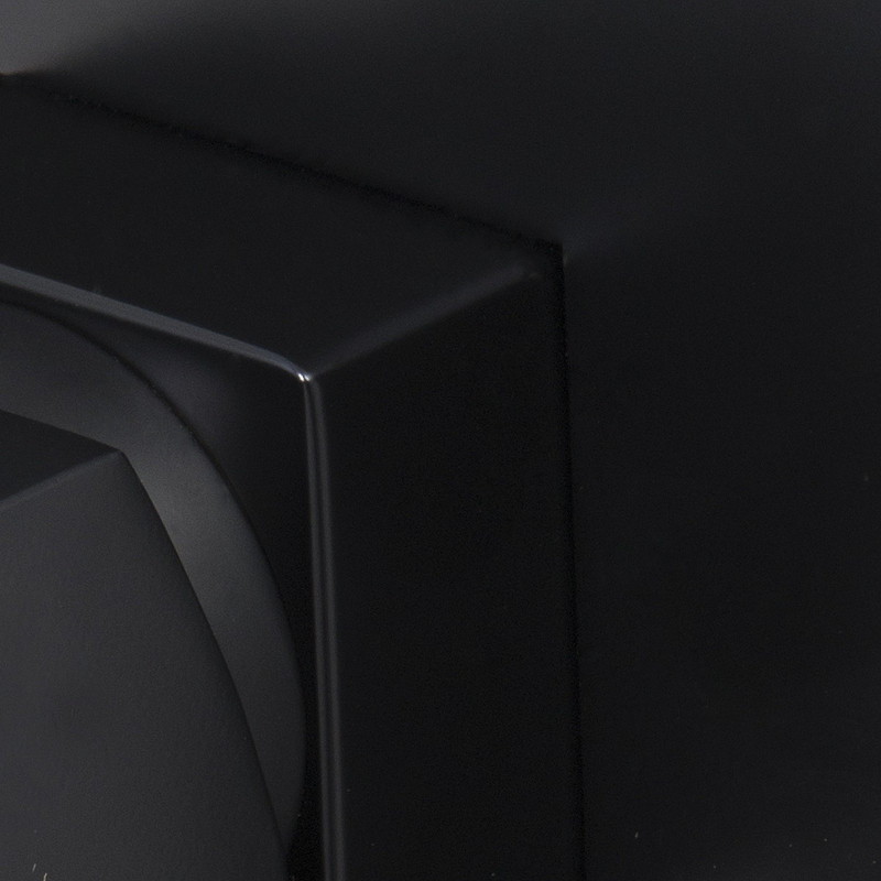 Кронштейн для верхнего душа WasserKRAFT Abens A151 Черный матовый латунь на потолок