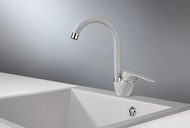 Смеситель для кухни Granula 1024 цвет Сланец
