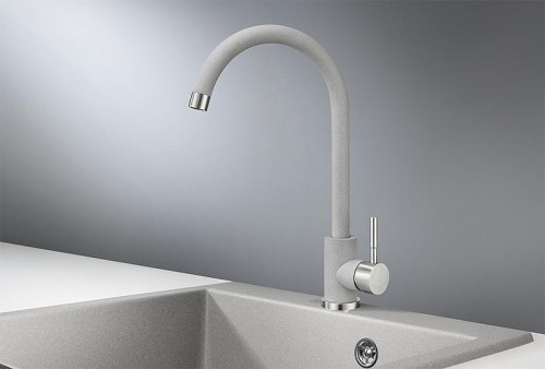 Смеситель для кухни Granula Standart ST-4031 цвет Базальт
