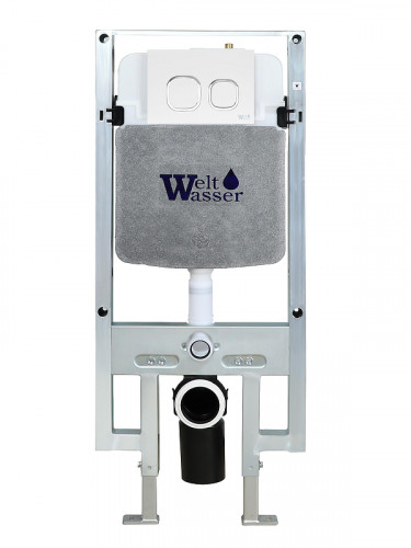 Инсталляция WeltWasser WW Amberg 497 ST WT 10000008221 с клавишей смыва цвет Белый