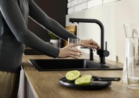 Смеситель для кухни Blanco Fontas II 525139 Антрацит латунь