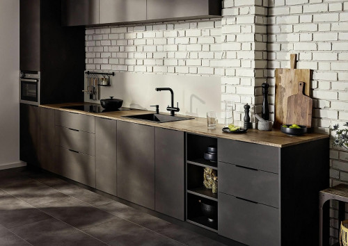 Смеситель для кухни Blanco Fontas II 525139 Антрацит латунь