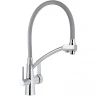 Смеситель для кухни Viko V-5524 Хром Серый латунь