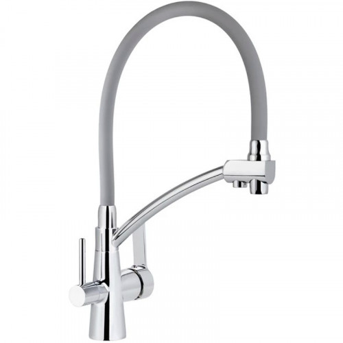 Смеситель для кухни Viko V-5524 Хром Серый латунь