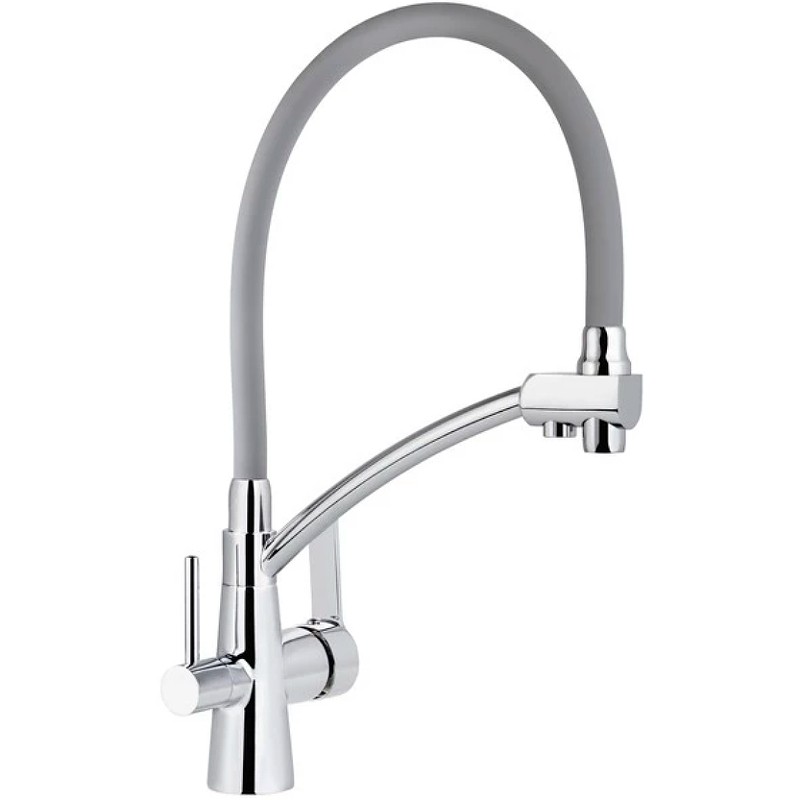 Смеситель для кухни Viko V-5524 Хром Серый