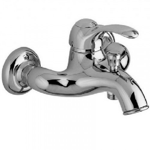 Смеситель для ванны Paffoni Flavia FA022CR Хром на стену
