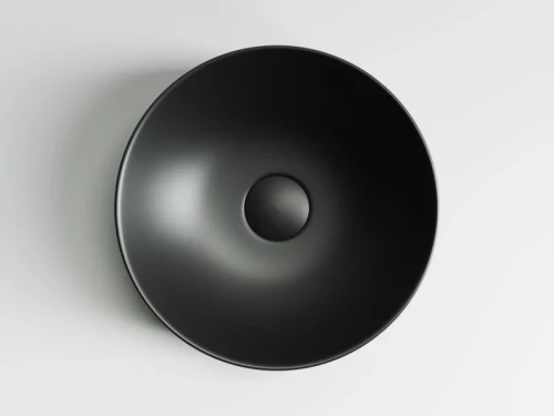 Раковина-чаша Ceramicanova Element 35 CN6007 Черная матовая фаянс накладная