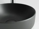 Раковина-чаша Ceramicanova Element 35 CN6007 Черная матовая фаянс накладная