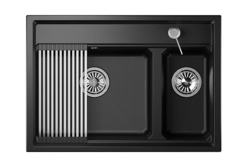 Кухонная мойка Granula Kitchen Space 73 7302 цвет Шварц