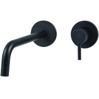 Смеситель для раковины Paffoni Light LIG007NO70 Черный матовый встраиваемый