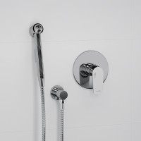 Гигиенический душ со смесителем WasserKRAFT Dill A06156 Хром латунь на стену