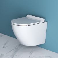 Унитаз BelBagno Sfera-R BB046CHR/BB2111SC подвесной с сиденьем Микролифт фаянс подвесной