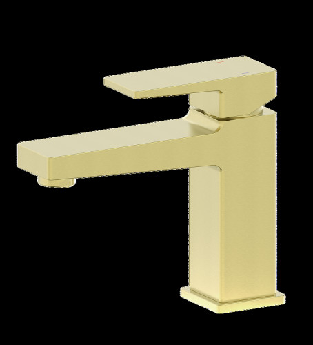 Смеситель для раковины Wonzon &amp; Woghand Cube 2.0 WW-88018068-BG цвет Брашированное золото