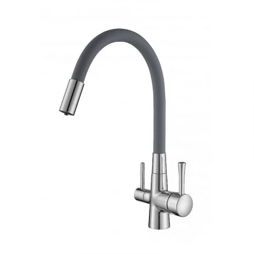 Смеситель для кухни Savol S-L1806-04 цвет Хром Серый
