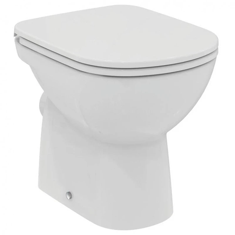 Унитаз приставной Ideal Standard I.Life A T467301 цвет Euro White / Евробелый без сиденья