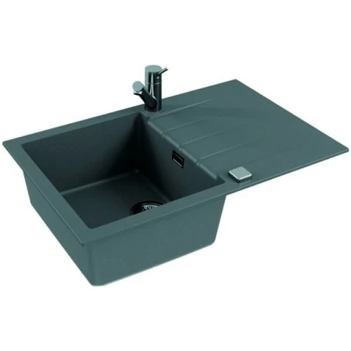Кухонная мойка Alveus Granital Cadit 20 Concrete G81 790x500 1132025 Бетон искусственный камень (литьевой мрамор) встраиваемый