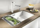 Кухонная мойка Blanco Subline 700-U Level 523539 Темная скала искусственный камень (литьевой мрамор) встраиваемый