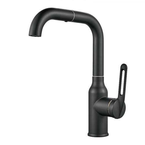 Смеситель для раковины Raffine F201H цвет Черный