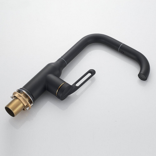 Смеситель для раковины Raffine F201H цвет Черный