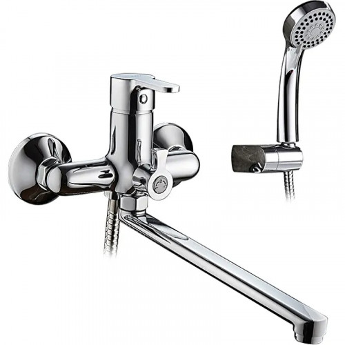 Смеситель для ванны Ledeme H03 2203L универсальный Хром латунь на стену