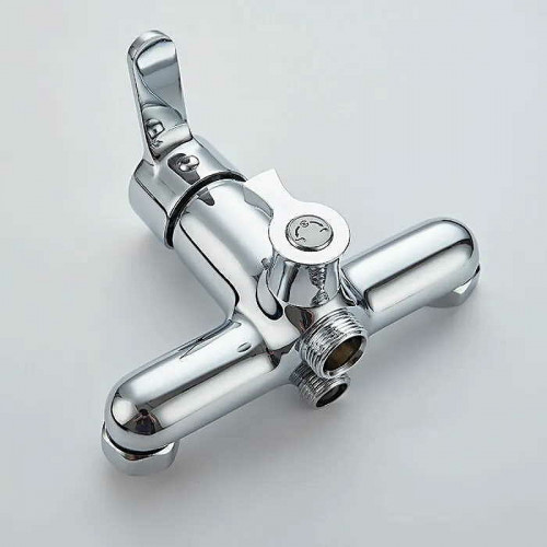 Смеситель для ванны Ledeme H03 2203L универсальный Хром латунь на стену