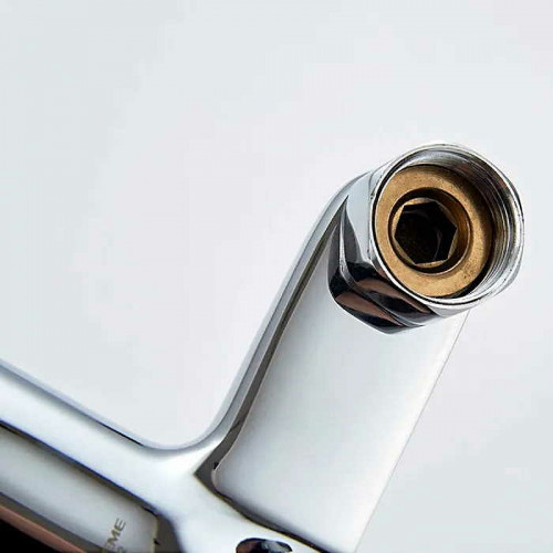 Смеситель для ванны Ledeme H03 2203L универсальный Хром латунь на стену