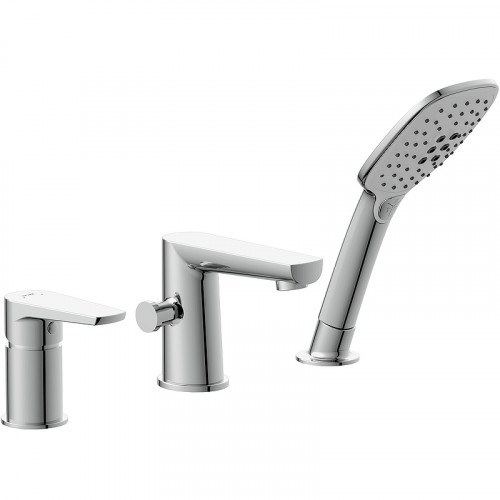 Смеситель на борт ванны Cersanit Moduo 64100 Хром латунь