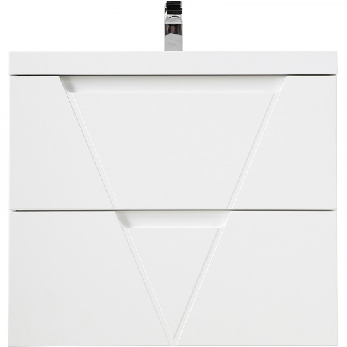 Тумба под раковину BelBagno Vittoria 70 VITTORIA-700-2C-SO-BL-P подвесная Bianco Lucido МДФ / ЛДСП