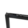 Душевая дверь Vincea Slim Soft 110 VDS-1SS110CLB профиль Черный стекло прозрачное