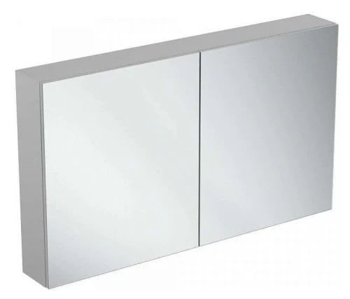 Зеркальный шкаф Ideal Standard Mirror Light 120 T3593AL цвет Aluminium Effect (Алюминий)
