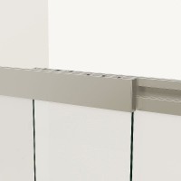 Шторка на ванну Vincea VSB 100х145 VSB-1E100CLB профиль Черный матовый стекло прозрачное