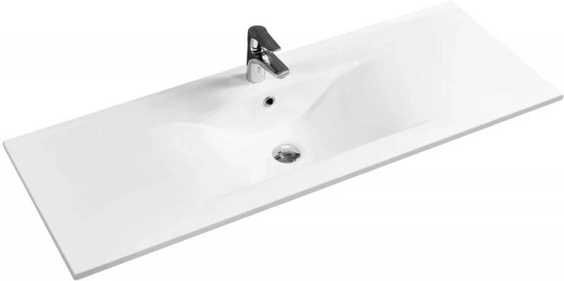 Тумба с раковиной SanVit Кубэ-3 100 kkube3100 в цвете Ral Розовый глянец МДФ / ЛДСП