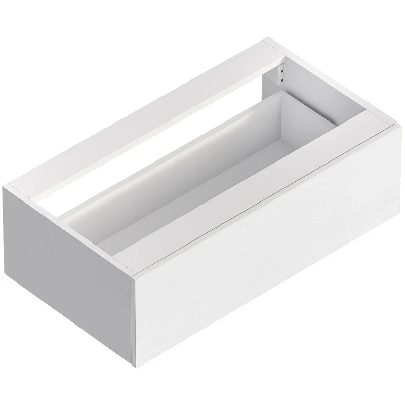 Тумба Cezares Cadro 70 CADRO-70-1C-SO-BG-BLUM подвесная Bianco Ghiaccio МДФ / ЛДСП