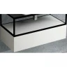 Тумба Cezares Cadro 70 CADRO-70-1C-SO-BG-BLUM подвесная Bianco Ghiaccio МДФ / ЛДСП