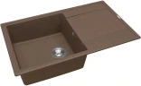 Кухонная мойка Florentina Липси-860 20.130.D0860.303 Мокко искусственный камень (литьевой мрамор) встраиваемый
