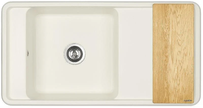 Кухонная мойка Aquaton Беллис 97 1A725132BS240 Жемчуг