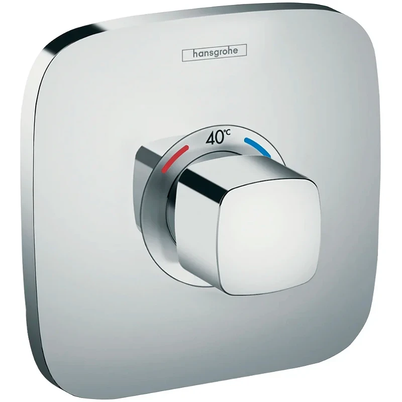 Смеситель для душа Hansgrohe Ecostat E 15705000 с термостатом Хром латунь встраиваемый