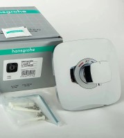 Смеситель для душа Hansgrohe Ecostat E 15705000 с термостатом Хром латунь встраиваемый