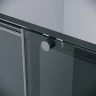 Душевой уголок Grossman Style 130x100 120.K33.05.1310.21.10 профиль Черный матовый стекло тонированное