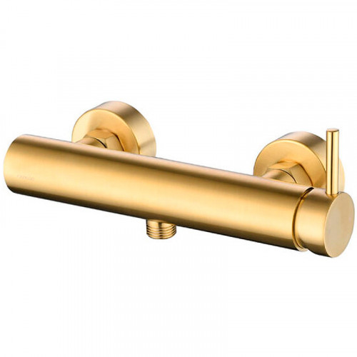 Смеситель для душа Caprigo Don 53-016-BRG Золото матовое латунь на стену