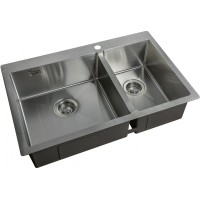 Кухонная мойка ZorG Light ZL R 780-2-510-L Нержавеющая сталь нержавеющая сталь встраиваемый